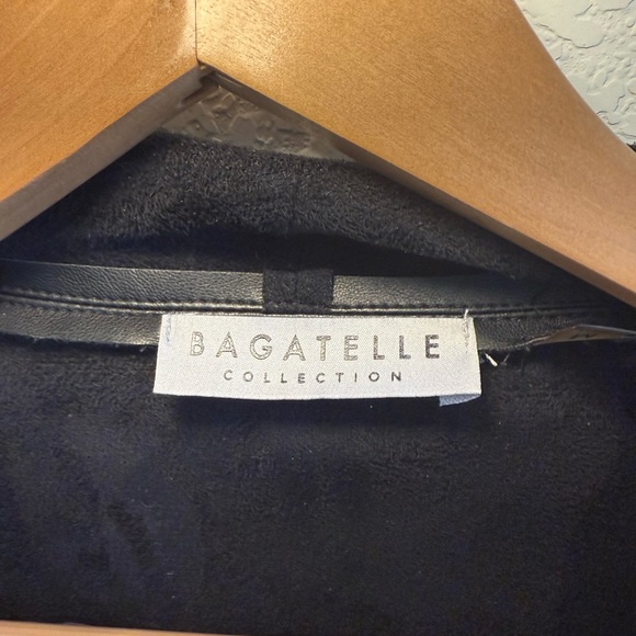 Bagatelle Woman's Black Faux Leather Jacket- M - Picture 4 of 5